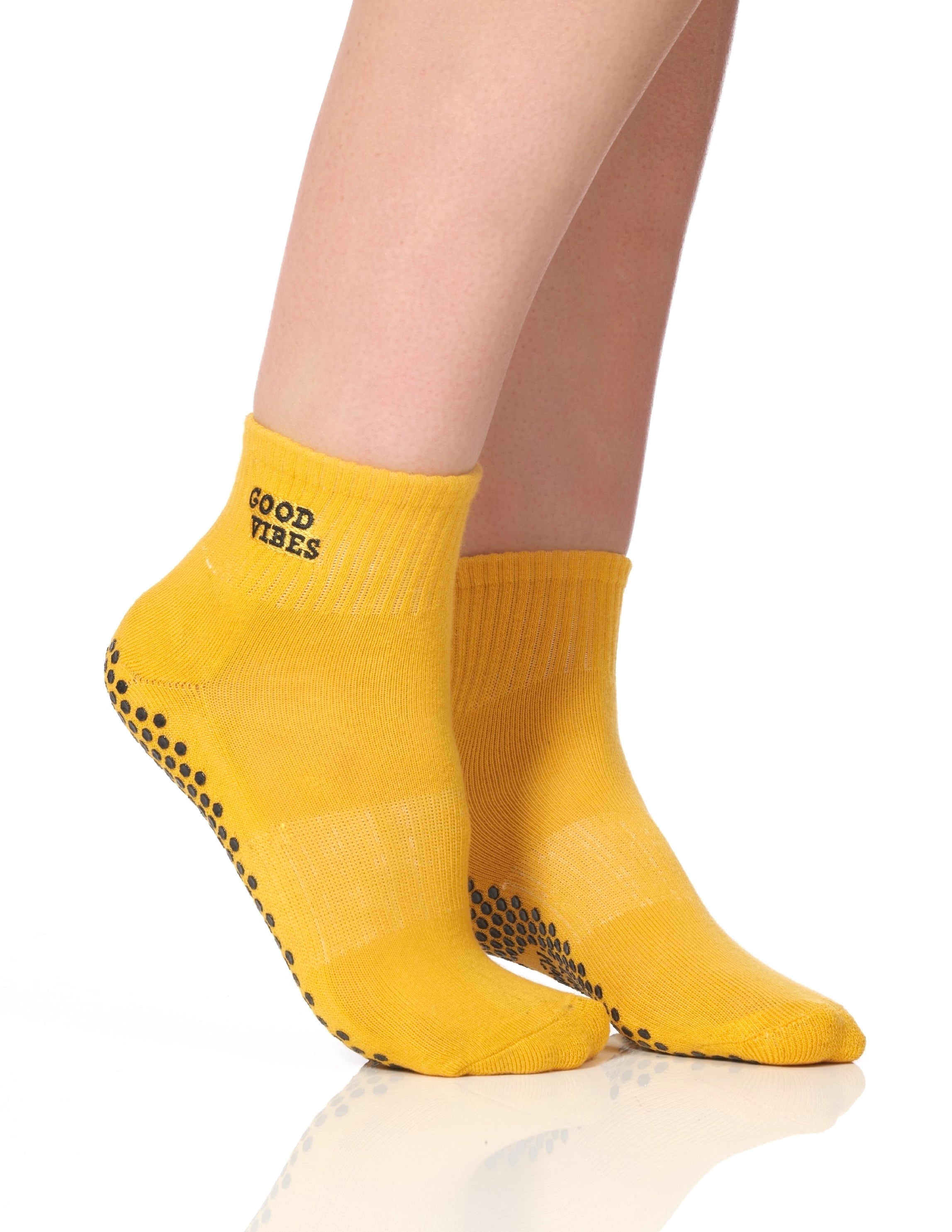 Cosy Grip Socks - Blueberry and Lemon (2-pairs) – Tot and Toe