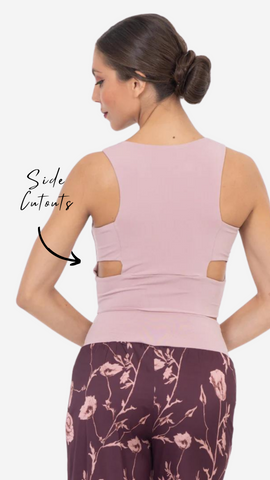 Shop Crop Top With Side Cutouts