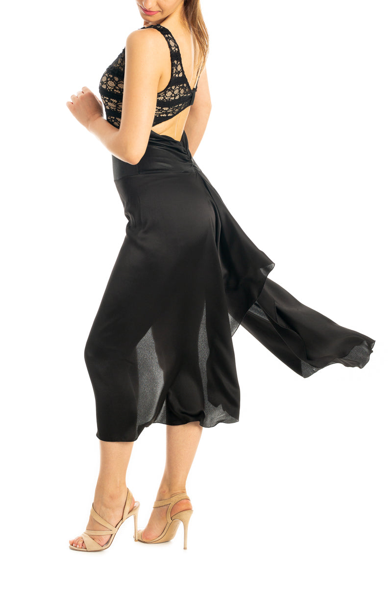 black tango dress