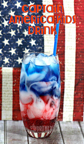 Red White and Blue drink: Republican Coffee