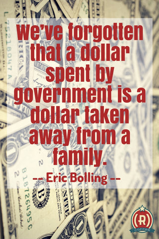 Every dollar spent is a dollar taken from a family: Eric Bolling, Wake Up America