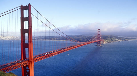 Iconic Golden Gate Bridge: Republican Coffee