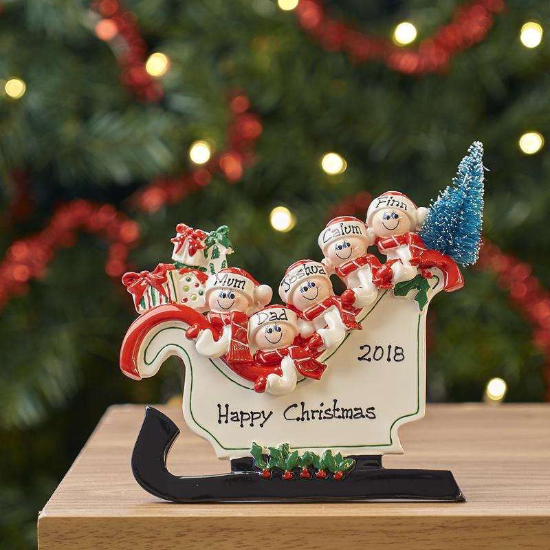 Christmas Table Decorations - Personalised