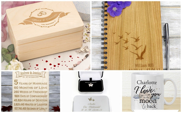 personalised anniversary gifts