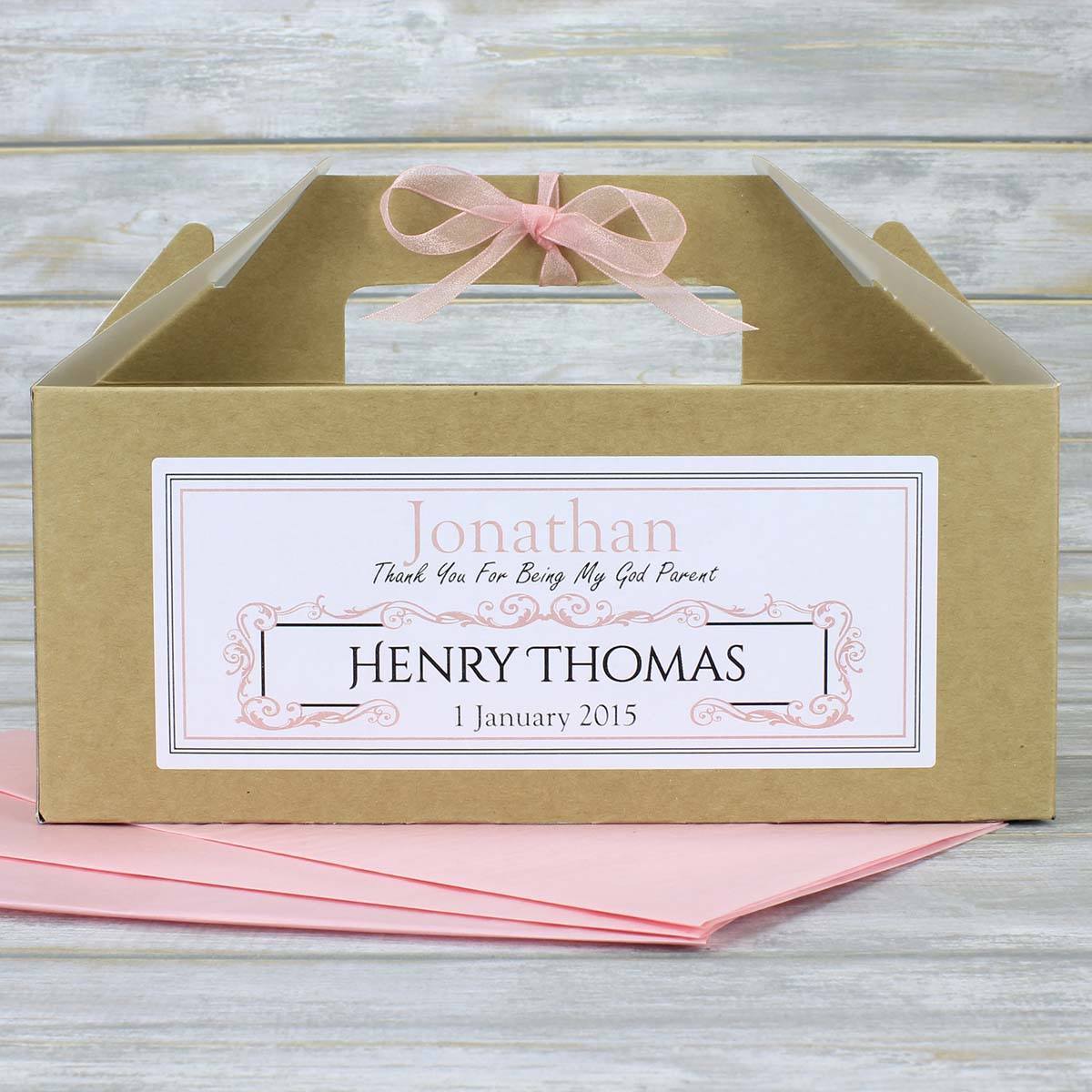 personalised christening box