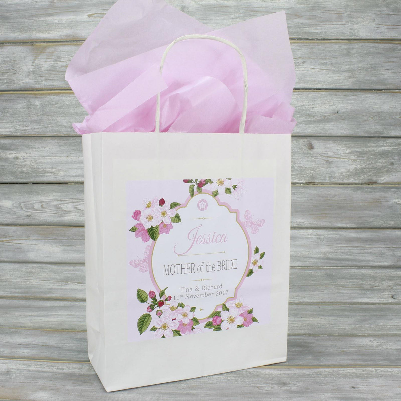 personalised wedding bags