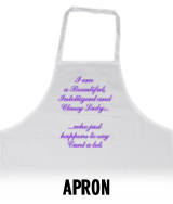 Classy Lady Who Says Cunt - Apron