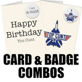 Cunt Card and Badge Combo's Collection