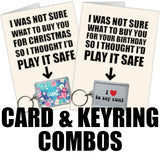 Cunt Card & Keyring Combo's Collection