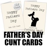 Father's Day Cunt Cards Collection