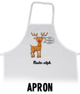 Rude-olph - Apron