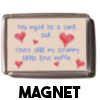 Scrummy Little Love Muffin - Magnet
