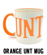UNT Mug - Orange Rim