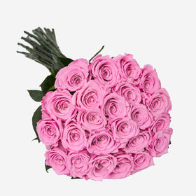 KaBloom PRIME NEXT DAY DELIVERY - SUPER PREMIUM 100 Pink Roses (Farm-Fresh,  EXTRA Long Stem - 60cm / 24 in) | Gift for Birthday, Sympathy, Get Well