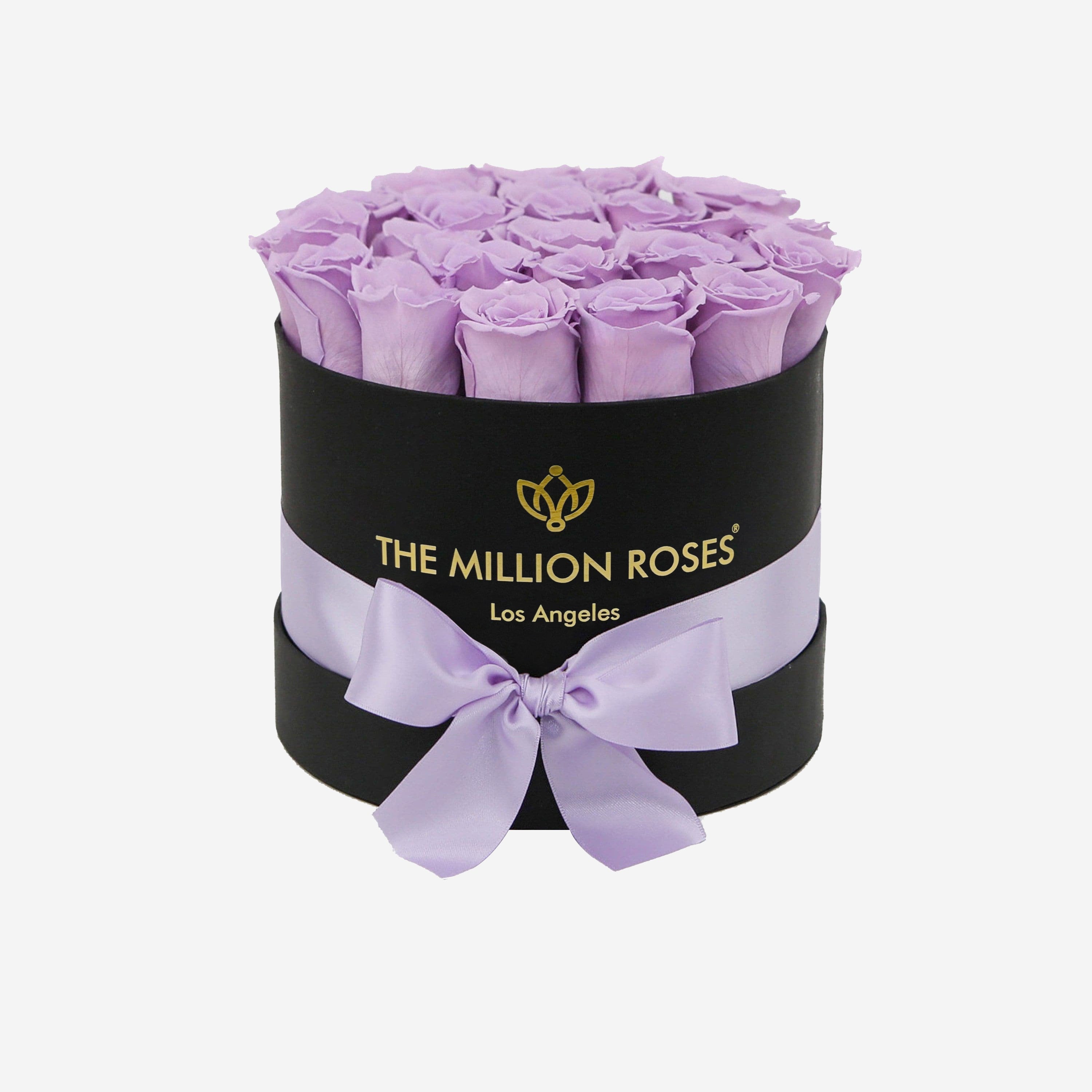 Classic Caja Negra | Rosas Lavanda | The Million Roses