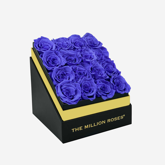 Square Caja Negra | Rosas Lavanda | The Million Roses
