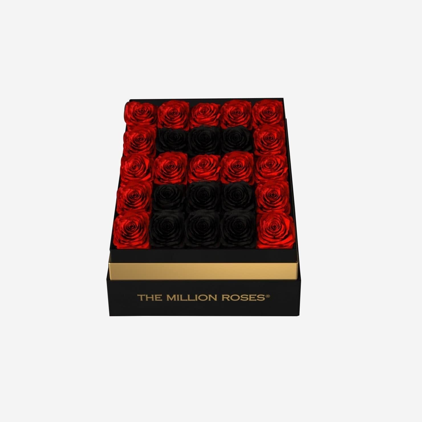 Red and Black Roses | One in a Million™ | | The Million Roses