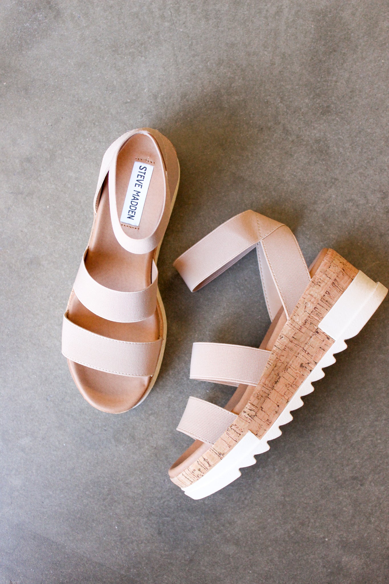 steve madden platform sandals bandi