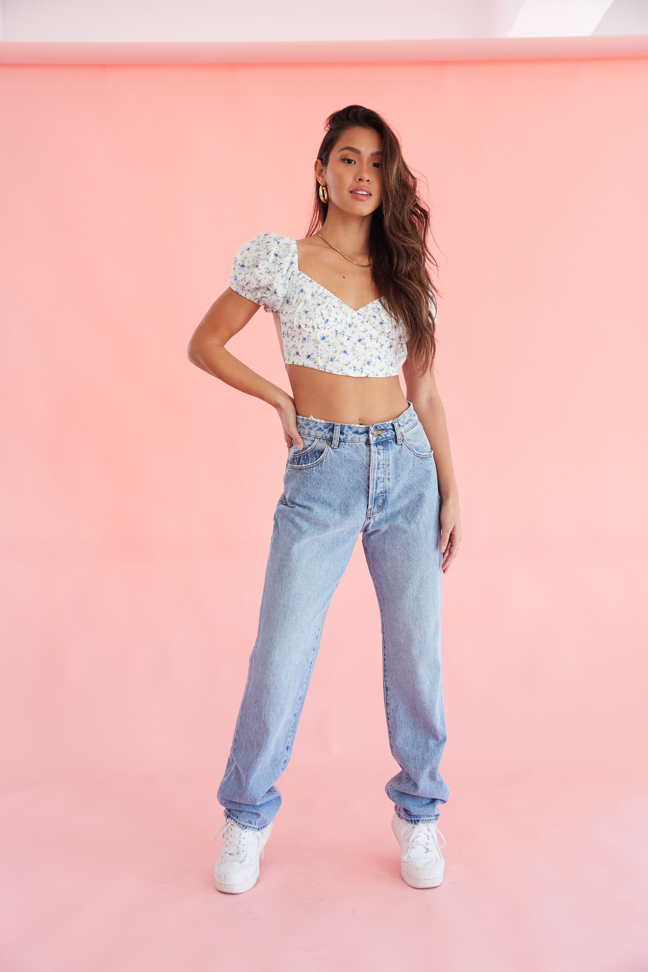 Rolla's Classic Straight Jeans in 90s Blue