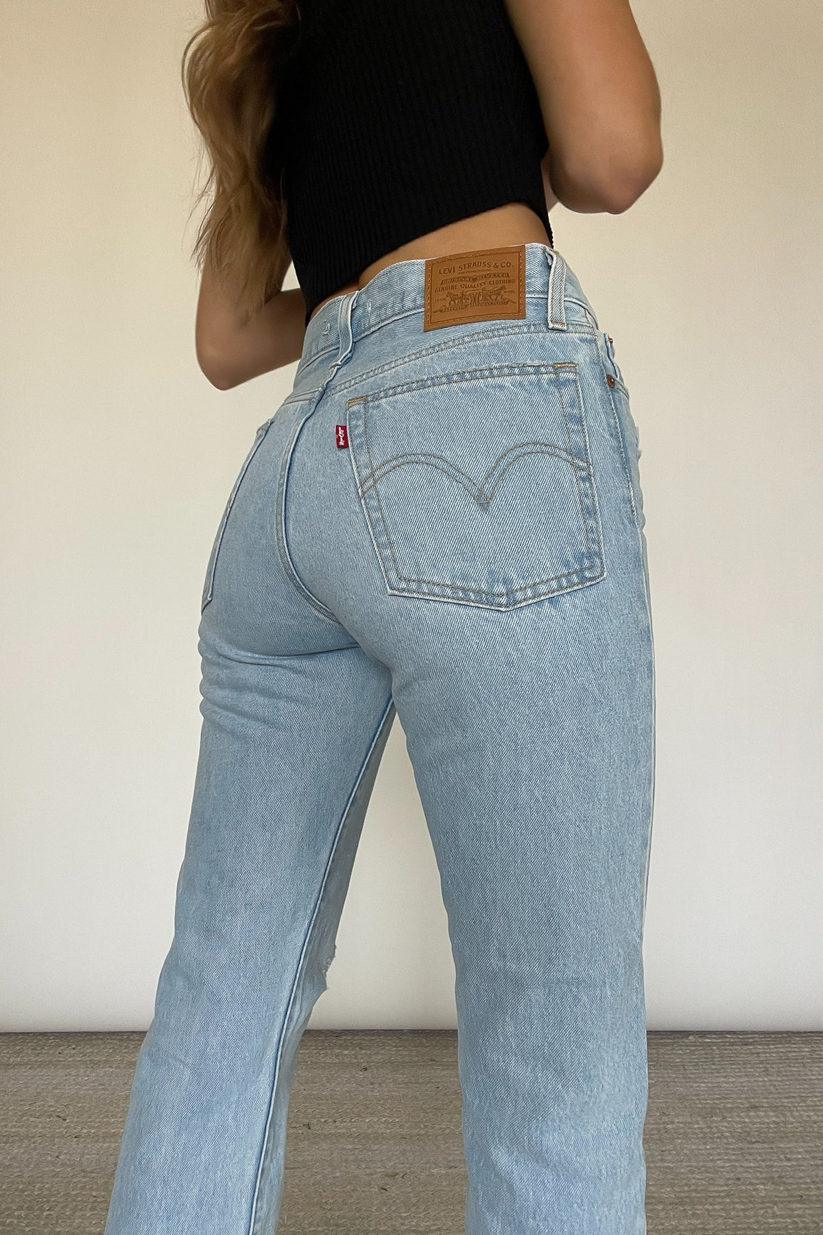 Levi's Wedgie Straight Jeans in Luxor Again – americanthreads