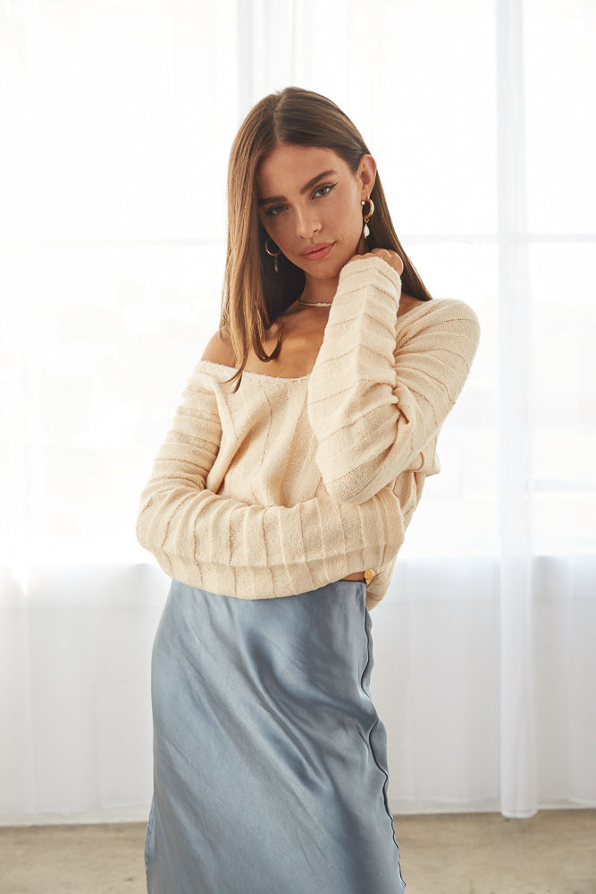 Miles Knit Crop Sweater