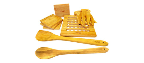 Chemical Free Bamboo Kitchen Utensils