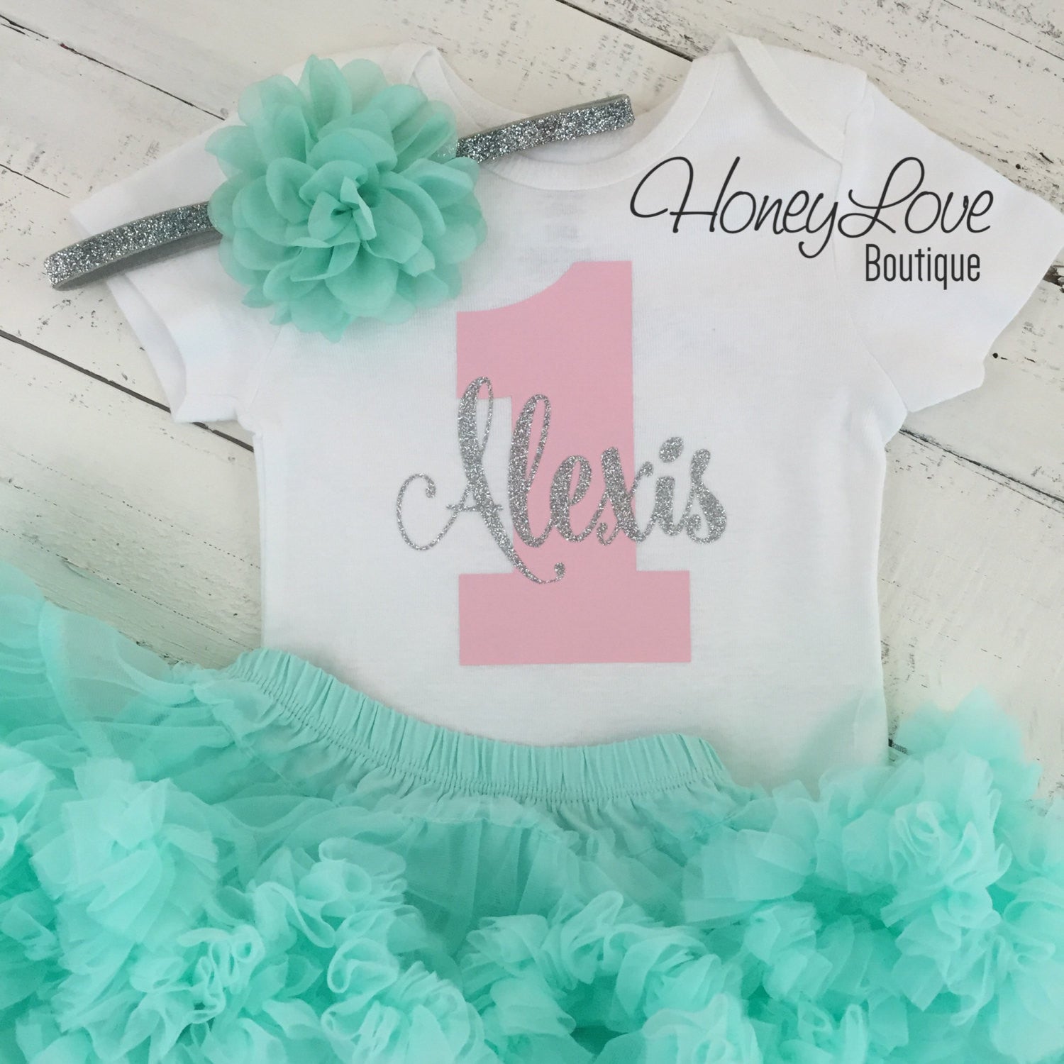 1st birthday dress personalized