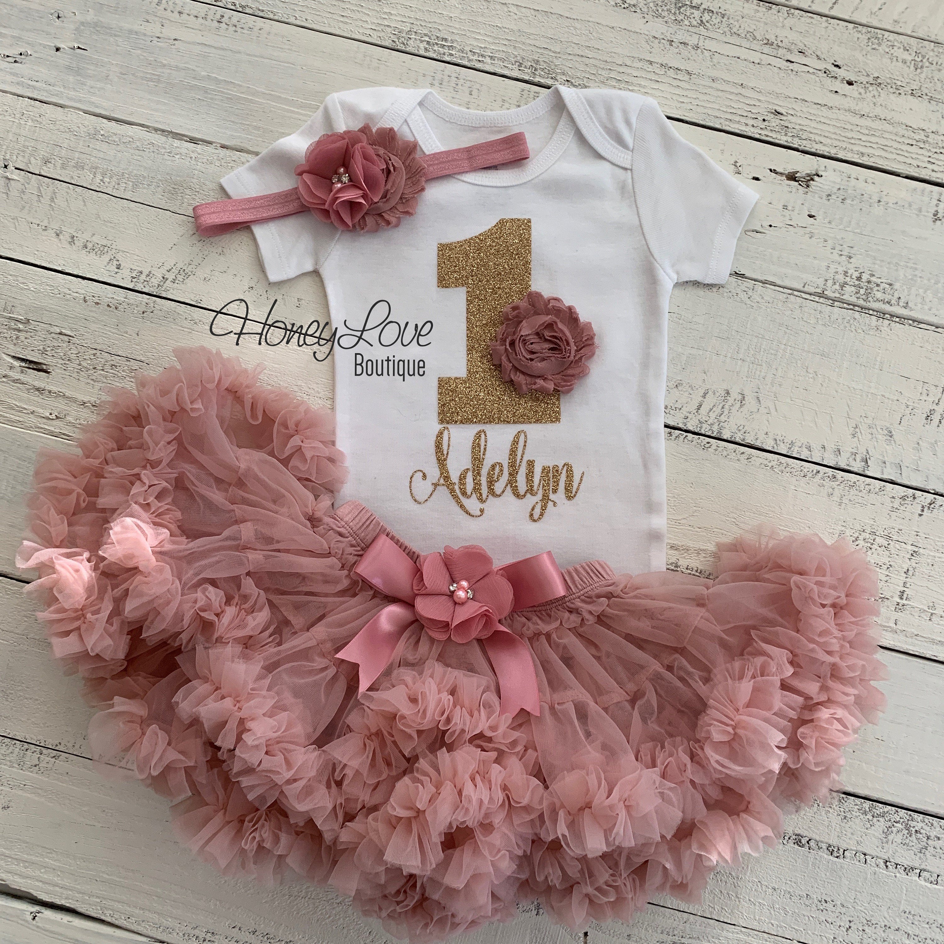personalized first birthday outfit