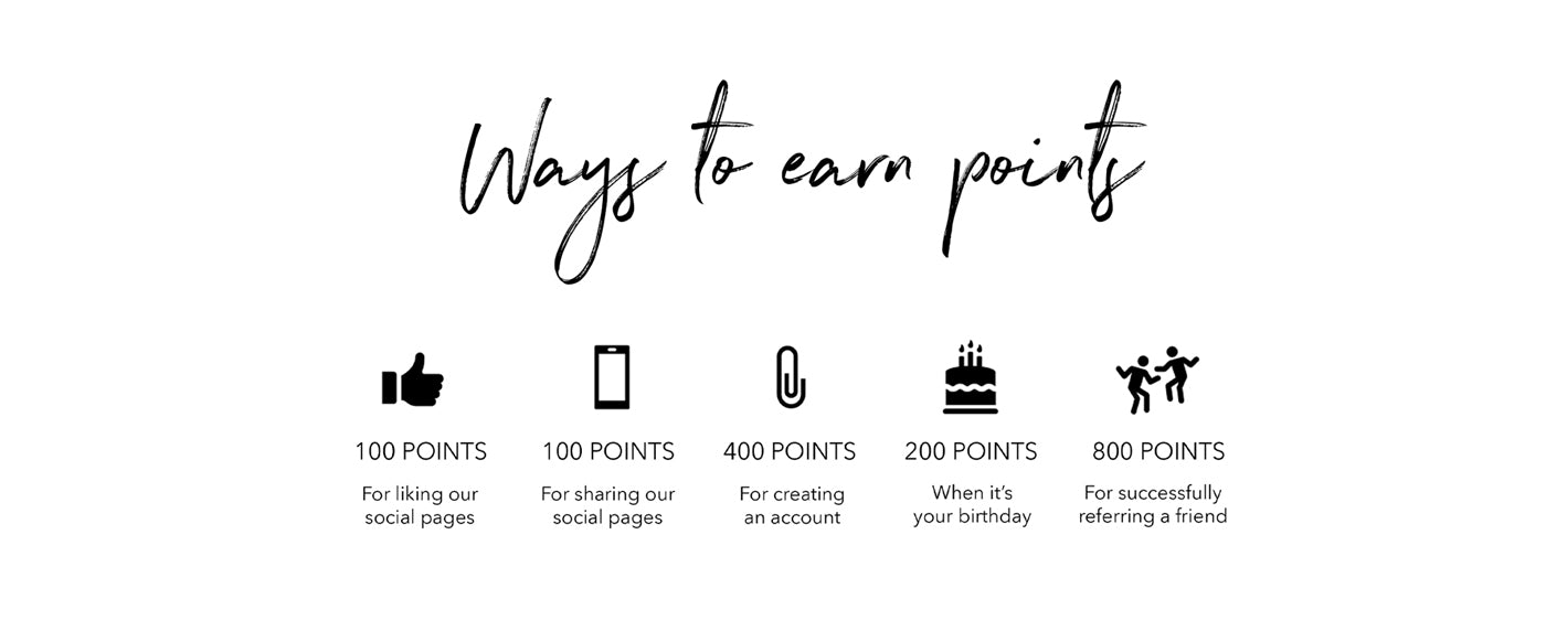 ways to earn points
