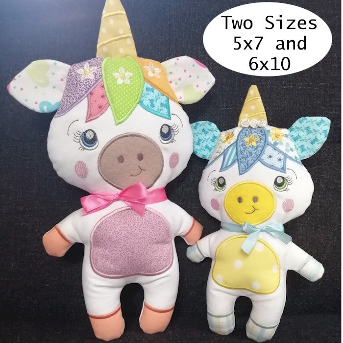 Download Ith Unicorn Soft Stuffed Toy Stuffie 5x7 And 6x10 The Purple Hat