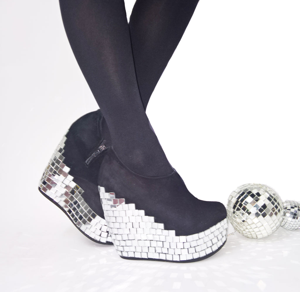 disco platform boots