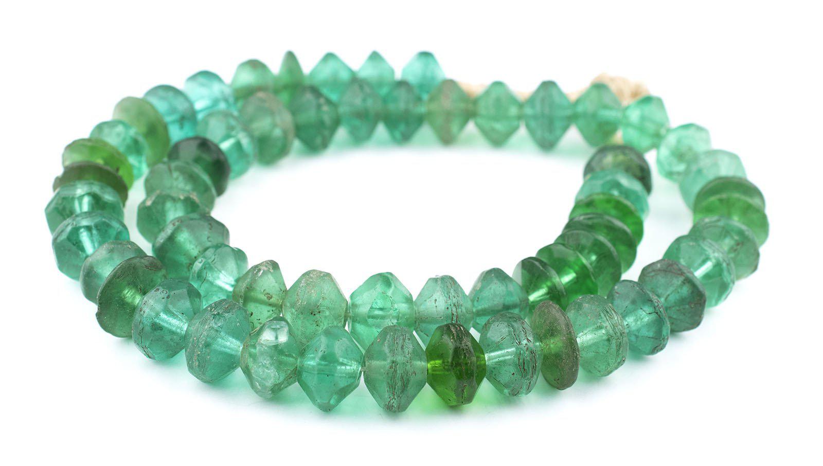 Green Vaseline Beads - Shop for Ethiopian Trade Beads – The Bead Chest