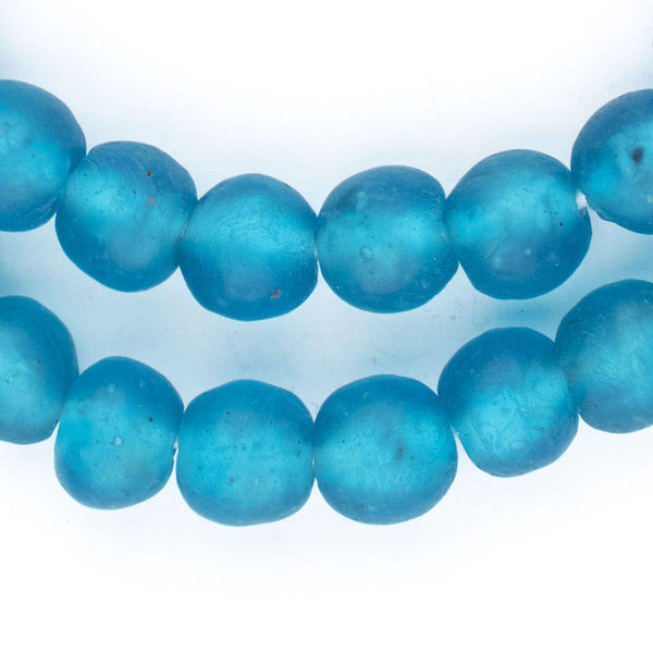 Azul Blue Recycled Glass Beads - Shop for Beads at The Bead Chest