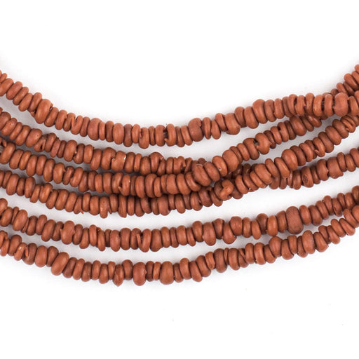 Papaya Orange Matte Glass Seed Beads (4mm) — The Bead Chest