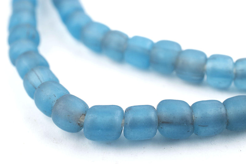 Light Blue Java Glass Beads – The Bead Chest