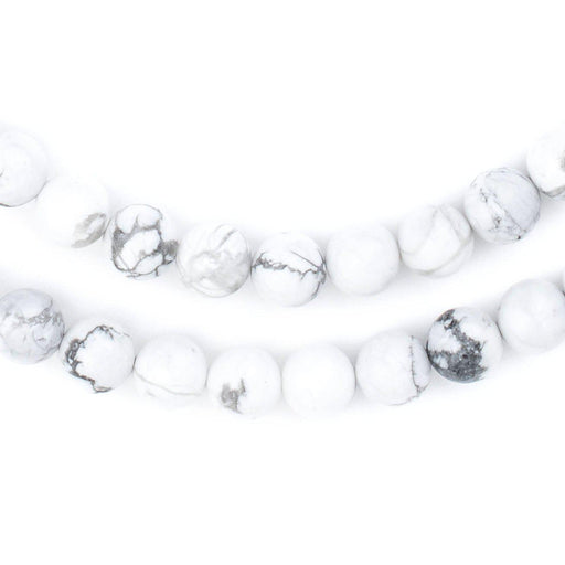 Round White Bone Beads (14mm) — The Bead Chest