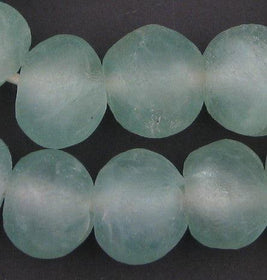 Aqua Mix Round Glass Beads, 12mm by Bead Landing™