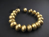 Large Ethiopian Brass Bicone Beads (11x14mm) - The Bead Chest
