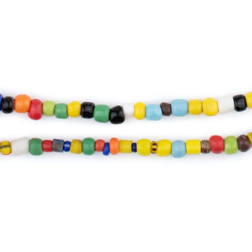 Yellow French Cross African Trade Beads Strand – Estate Beads & Jewelry