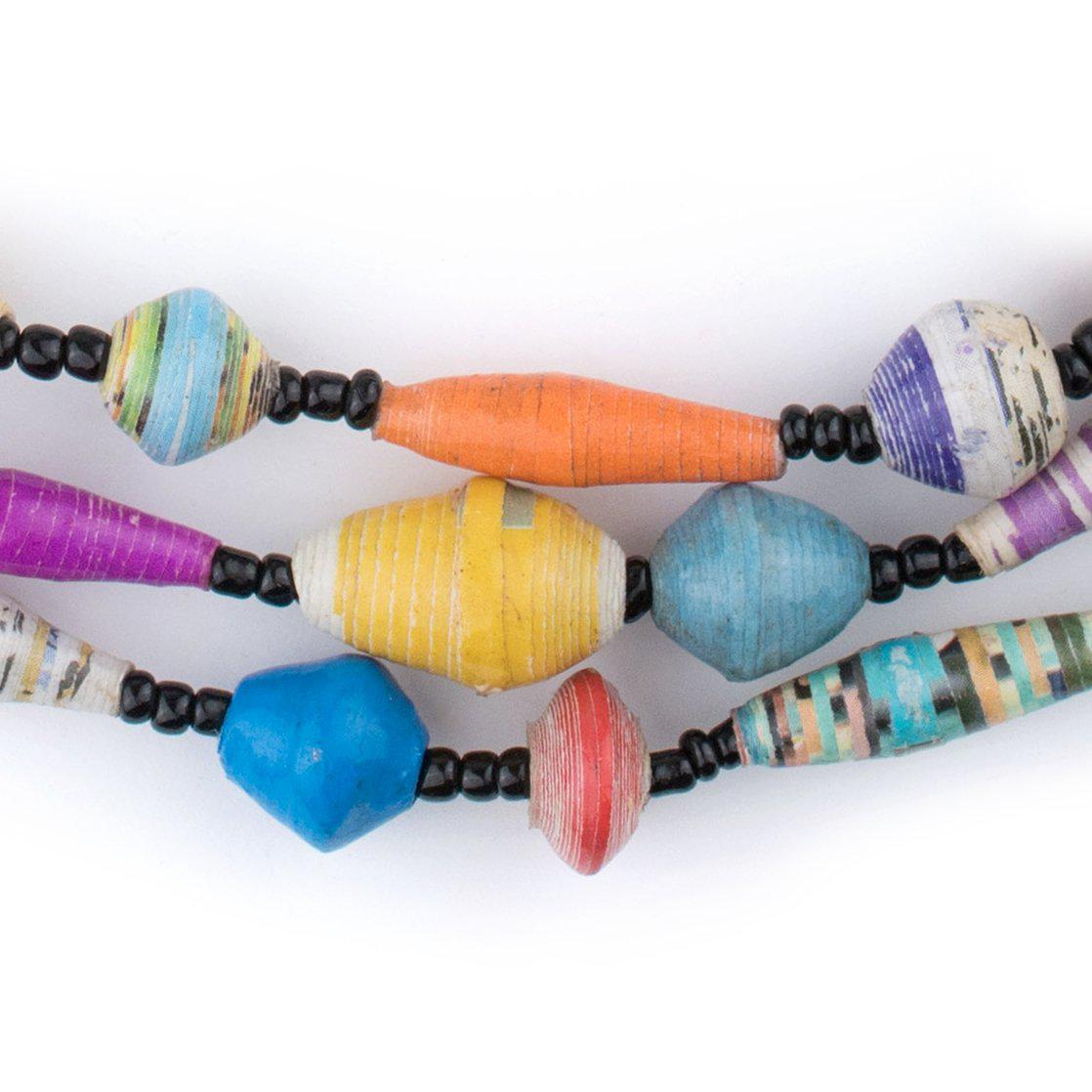 Recycled Paper Beads | African Beads | Glass & Wholesale Beads