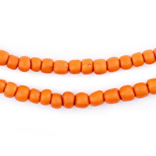 Papaya Orange Matte Glass Seed Beads (4mm) — The Bead Chest