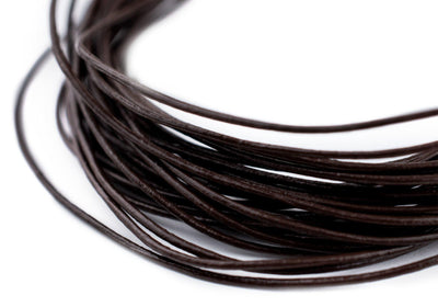 1.5mm Natural Round Leather Cord (15ft) — The Bead Chest