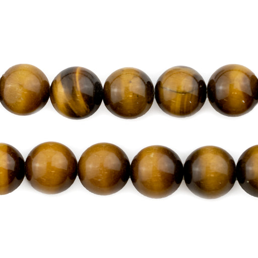 Large Tiger's Eye Beads Oval 25mm x 18mm A Grade 0327