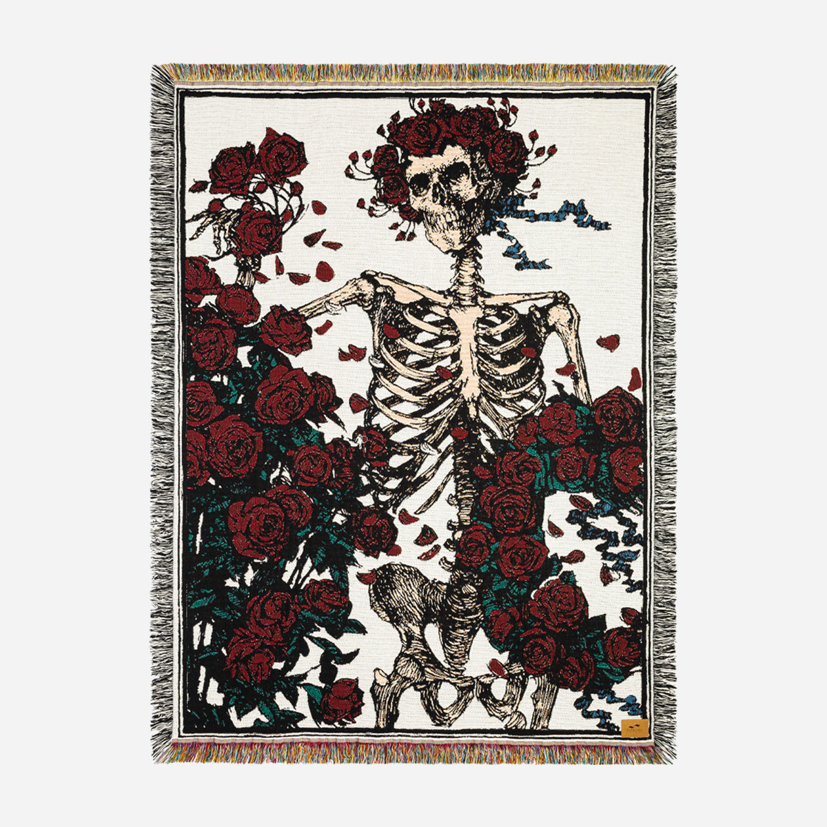 Skull Roses Bertha Blanket Slowtide