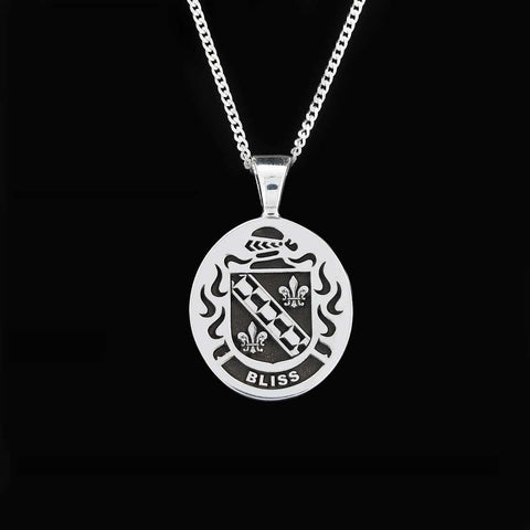 Bliss family crest pendant