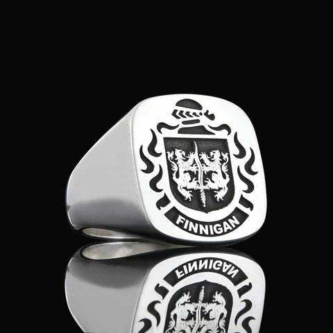 Finnigan family crest ring