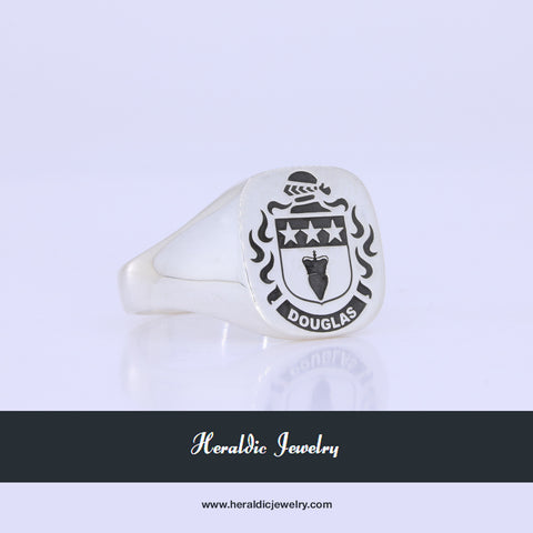 Douglas family crest ring