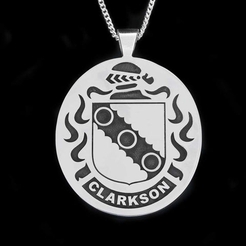 Clarkson family crest pendant