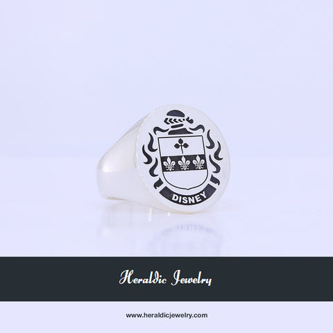 Disney family crest ring