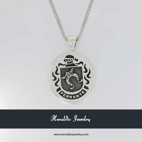 Ferrante family crest pendant